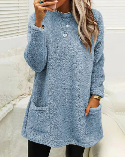 Quispina - Acogedor jersey de peluche para mujer