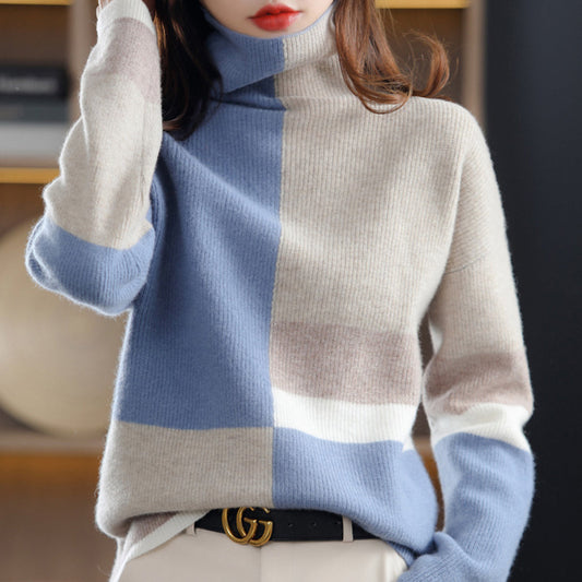 Emily | Jersey informal de cuello alto para mujer