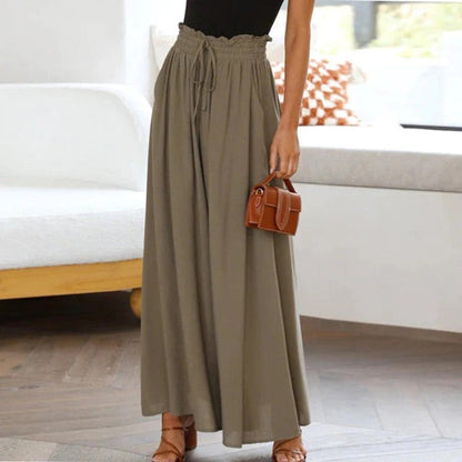 Pantalones sueltos y elegantes