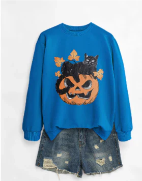 Jersey de invierno de manga larga para mujer