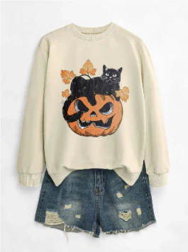 Jersey de invierno de manga larga para mujer