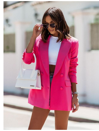 Blazer chic para mujer