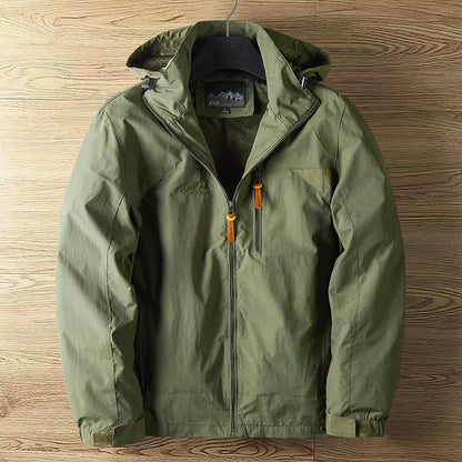 Chaqueta impermeable y transpirable para hombre