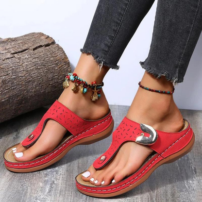 Ramona | Sandalias ortopédicas con tacón de cuña