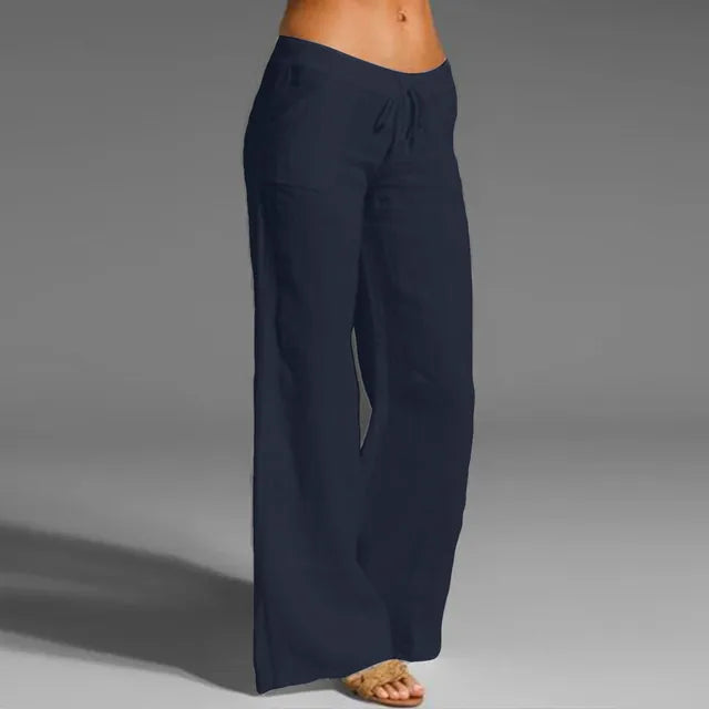 Raegan | Elegantes pantalones de gasa para mujer