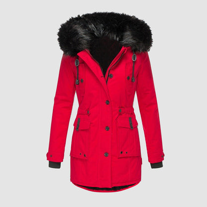 Chaqueta de invierno impermeable para mujer