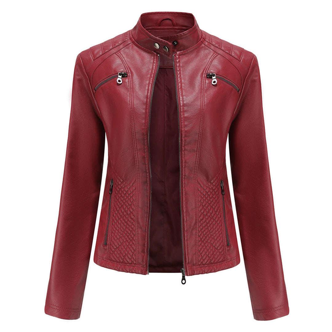Luna | Elegante chaqueta de cuero