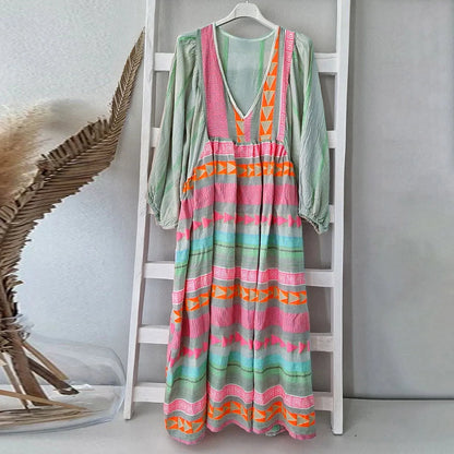 Regina | Vestido bohemio de verano