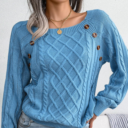 ADELINDA - Elegante jersey de punto para mujer