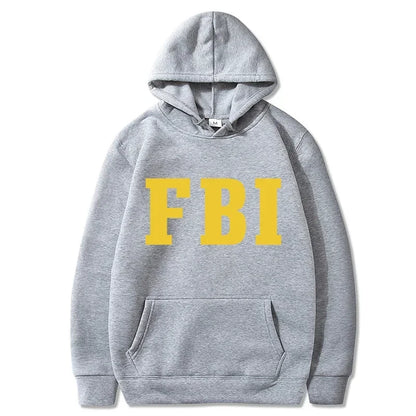 Paulo | Cálidas sudaderas unisex con estampado del FBI