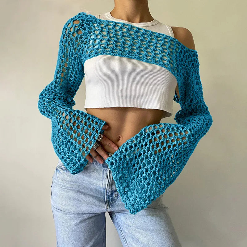 Top de malla para mujer