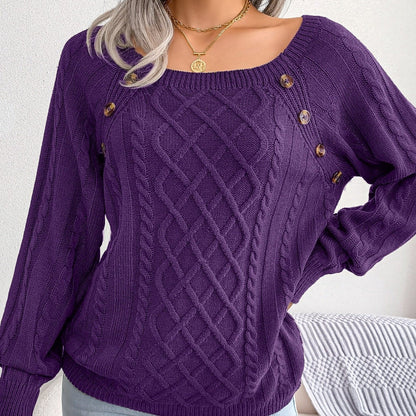 ADELINDA - Elegante jersey de punto para mujer