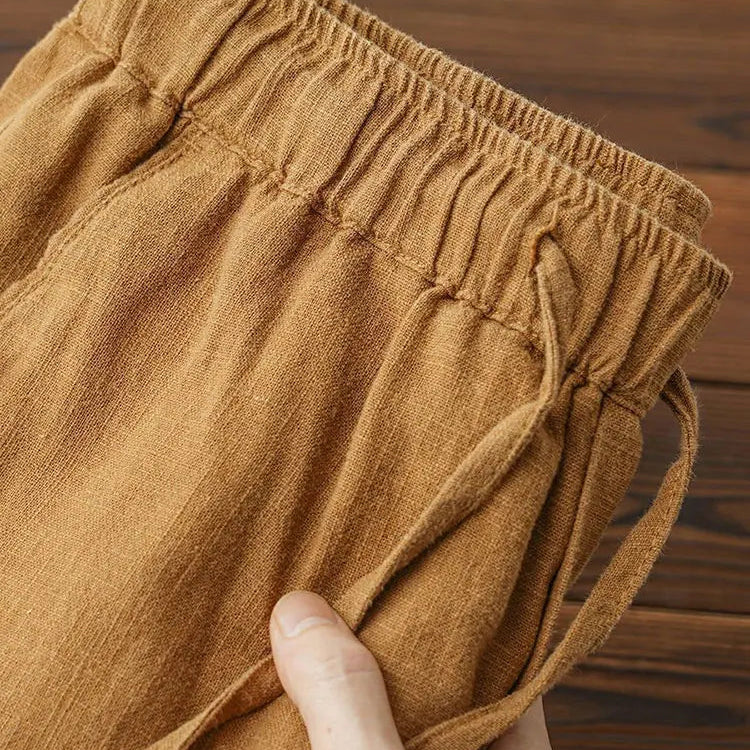 Męskie Nowoczesne Spodnie Ze Ściągaczem