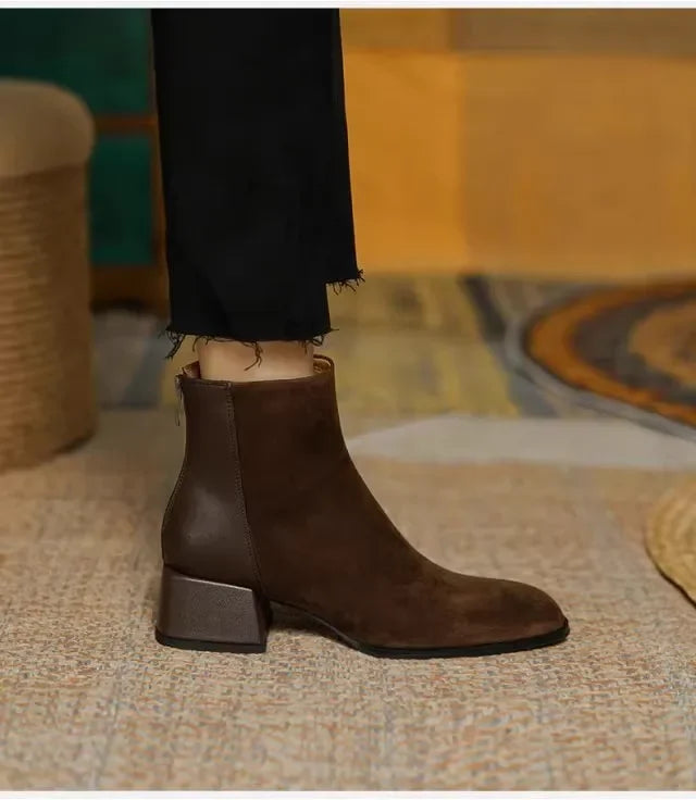 Quintonice Boots | Botines de tacón en bloque con estilo