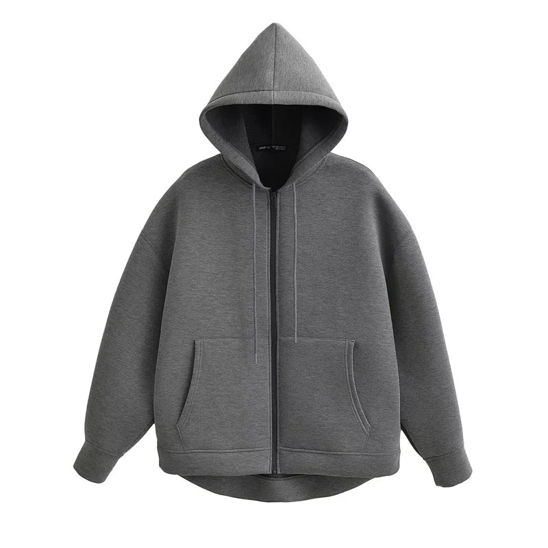 Elisa | Sudadera casual con capucha y bolsillos dobles - ideal para otoño/invierno