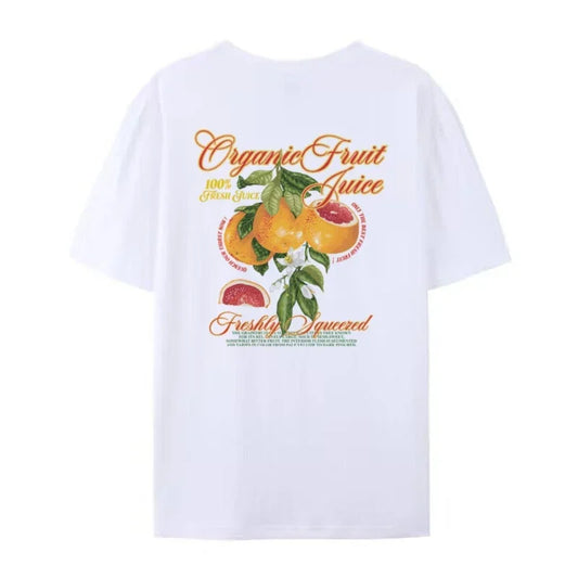 Camiseta | Grapefruit | Estampado único en la espalda, cómoda | Perfecta para un uso casual diario