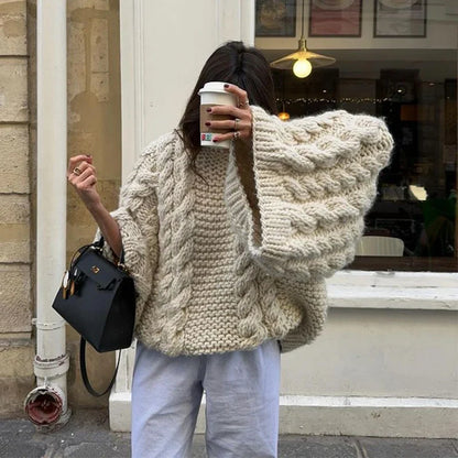 Jazmine - jersey oversize de punto suave