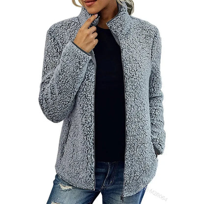 Chaqueta polar de invierno para mujer | tryne