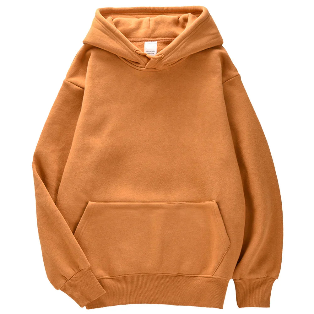 Dorte | Sudadera holgada con capucha y bolsillo para mujer