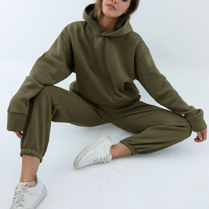 Janna - Cómoda sudadera con capucha y bolsillos para mujer