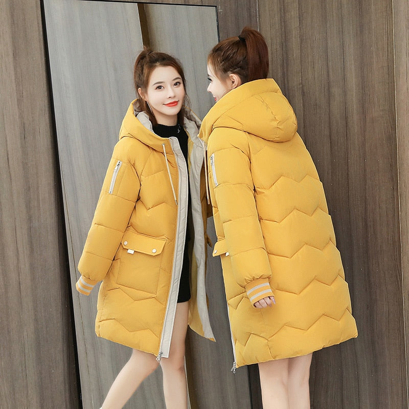 Margie | Chaqueta con capucha para mujer, elegante y cómoda