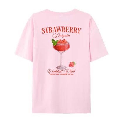 Camiseta | Oversized Daquiri | Algodón, estampado único en la espalda | Perfecta para días informales