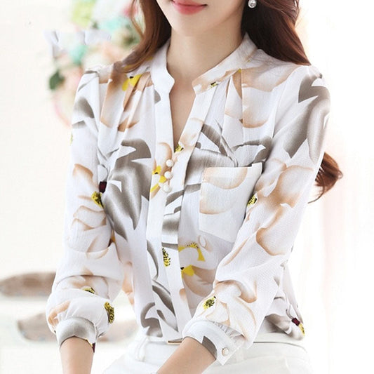 EdenBlouse I Blusa de gasa para mujer