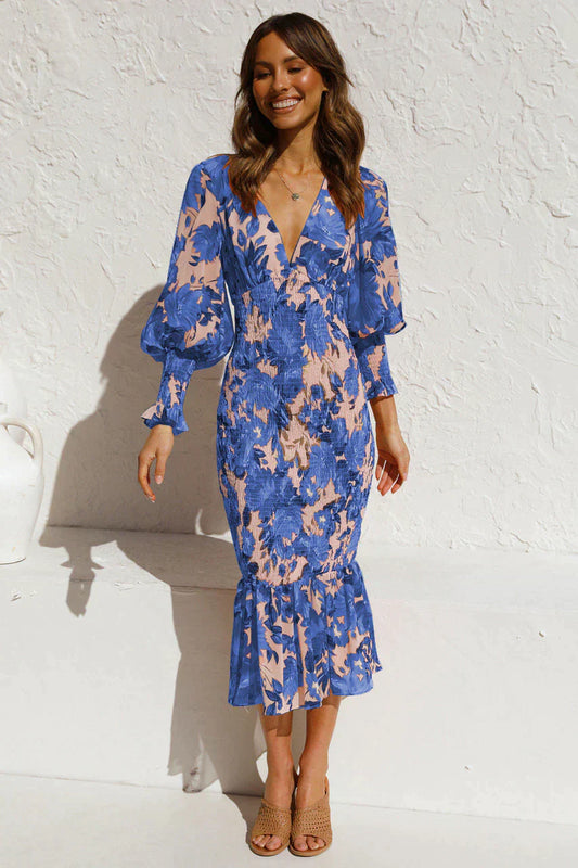 Vestido de verano elegante de gama alta