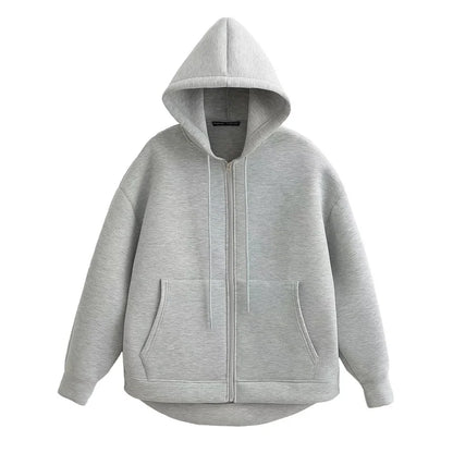 Elisa | Sudadera casual con capucha y bolsillos dobles - ideal para otoño/invierno