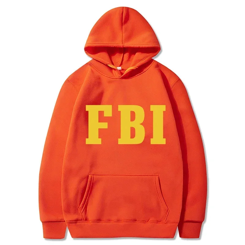 Paulo | Cálidas sudaderas unisex con estampado del FBI