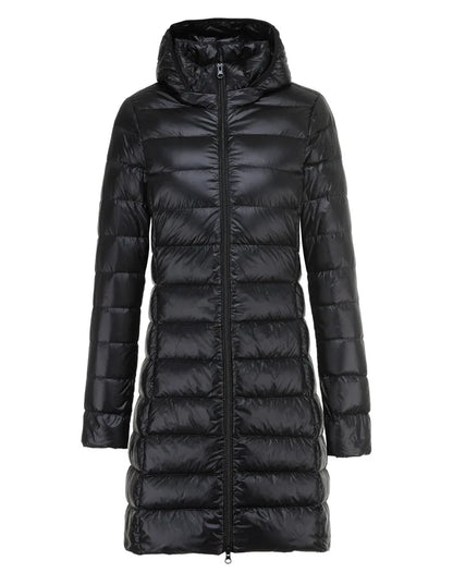 Arlithra™ | Chaqueta larga de plumón ligero