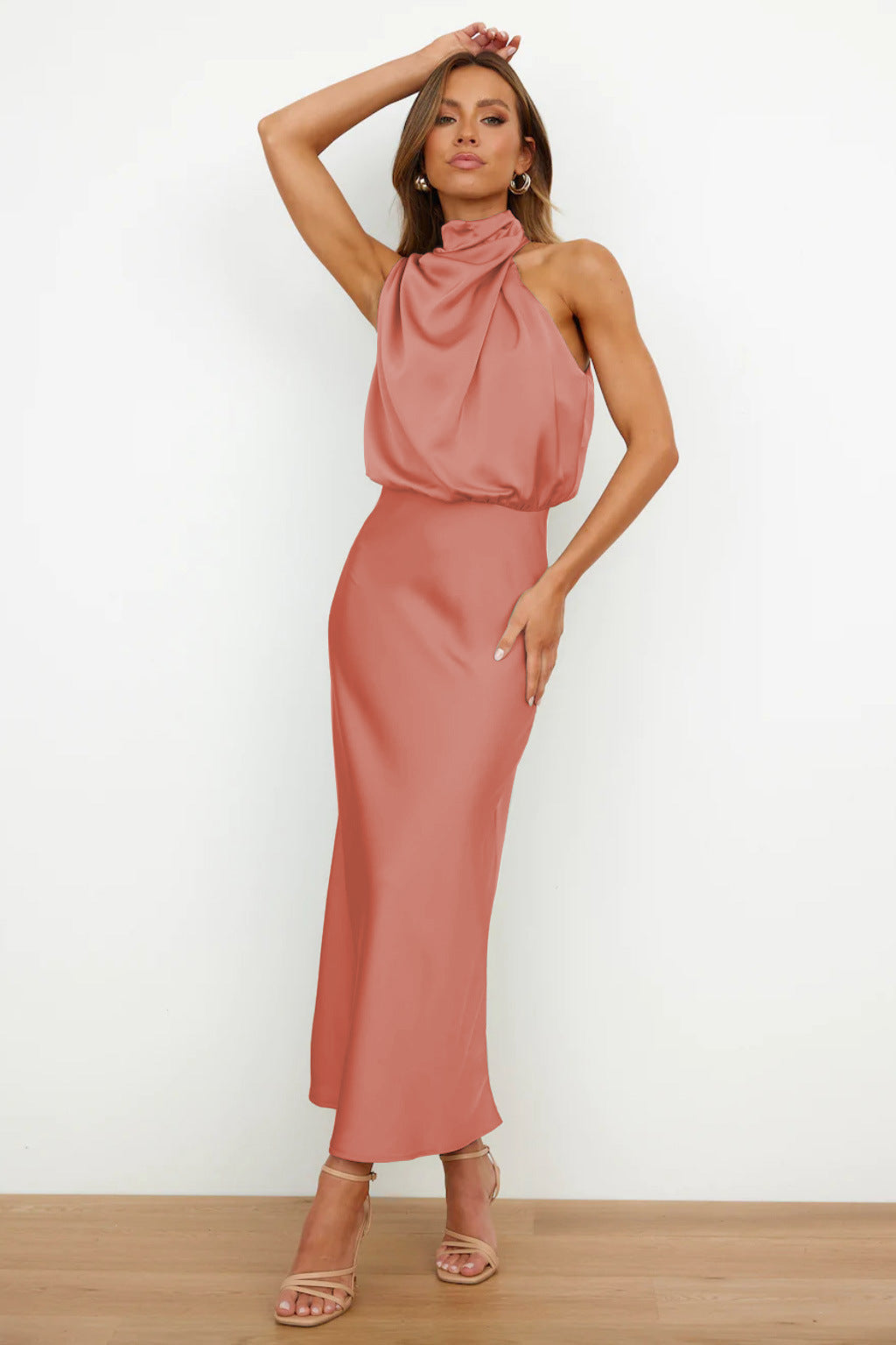 Aure - Elegante maxi vestido