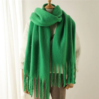 Velucci | Chic Bufanda de invierno de colores para las mujeres
