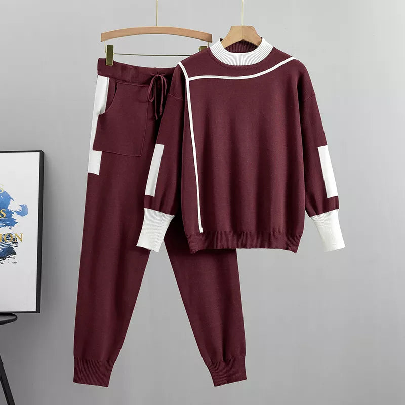 Clara - Elegante y moderno conjunto de chándal de invierno para mujer