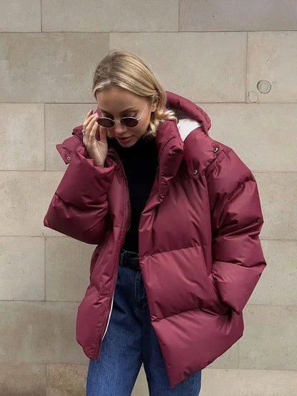 Chaqueta acolchada y chic para mujer