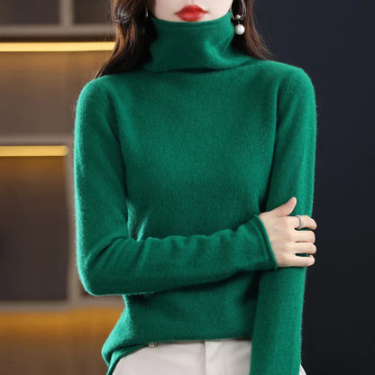 Noimee | Jersey de punto con cuello alto y corte entallado para mujer