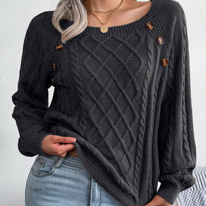 ADELINDA - Elegante jersey de punto para mujer
