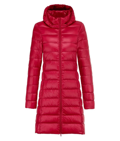 Arlithra™ | Chaqueta larga de plumón ligero