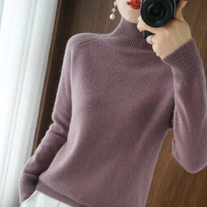 Evelyn | Jersey de cuello alto para mujer
