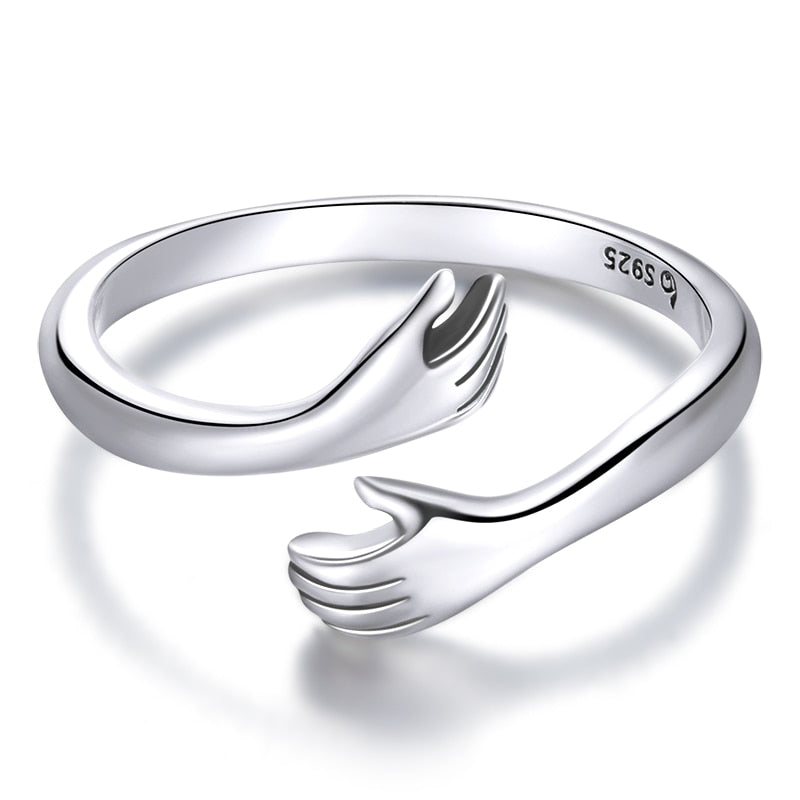 Anillo desarmado de plata de ley 925