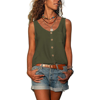 Renske - Camiseta de tirantes para mujer - Trendy & Lightweight