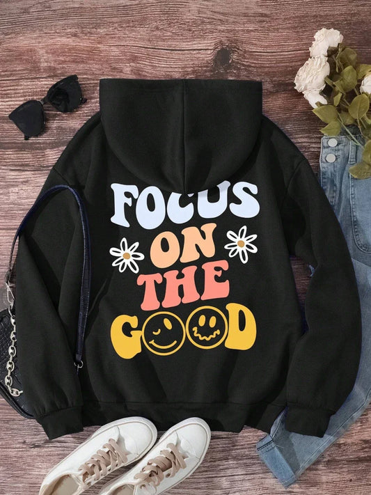 Oona| Divertida sudadera con estampado gráfico