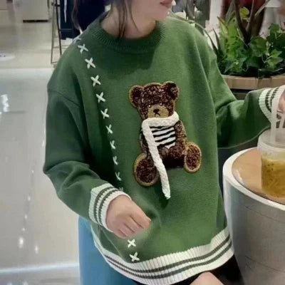 Solena - Sudadera Cosy Bear para mujer