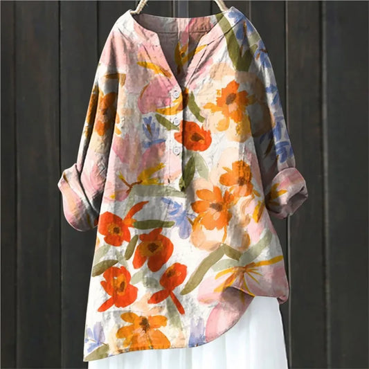 Qinna | camisa de lino y algodón