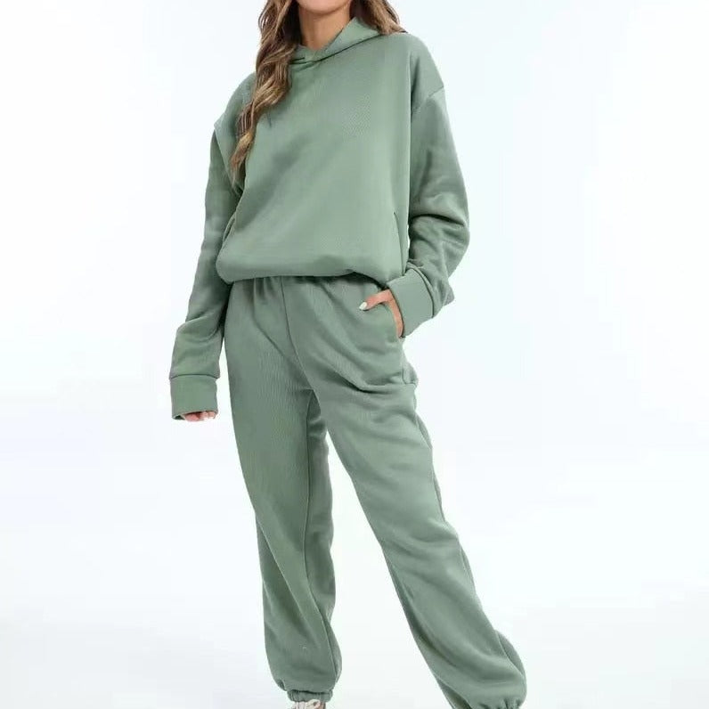 Janna - Cómoda sudadera con capucha y bolsillos para mujer