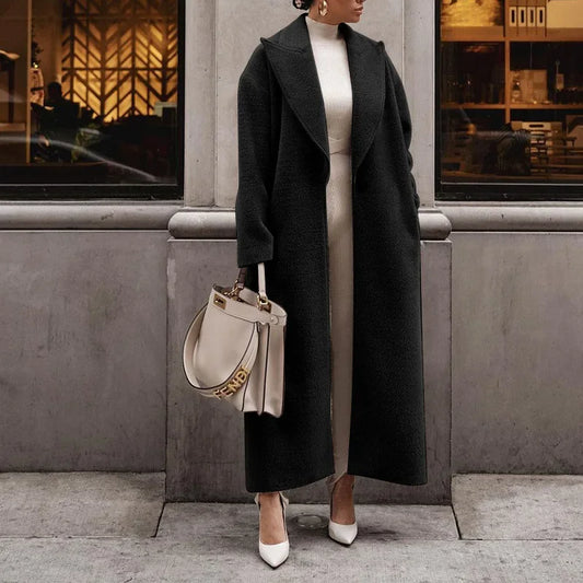 Elegante abrigo para mujer | Cálido para otoño e invierno