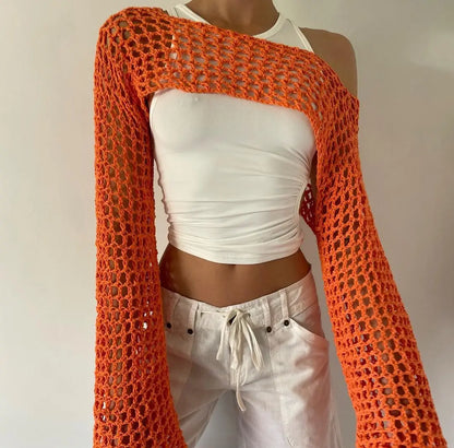 Top de malla para mujer