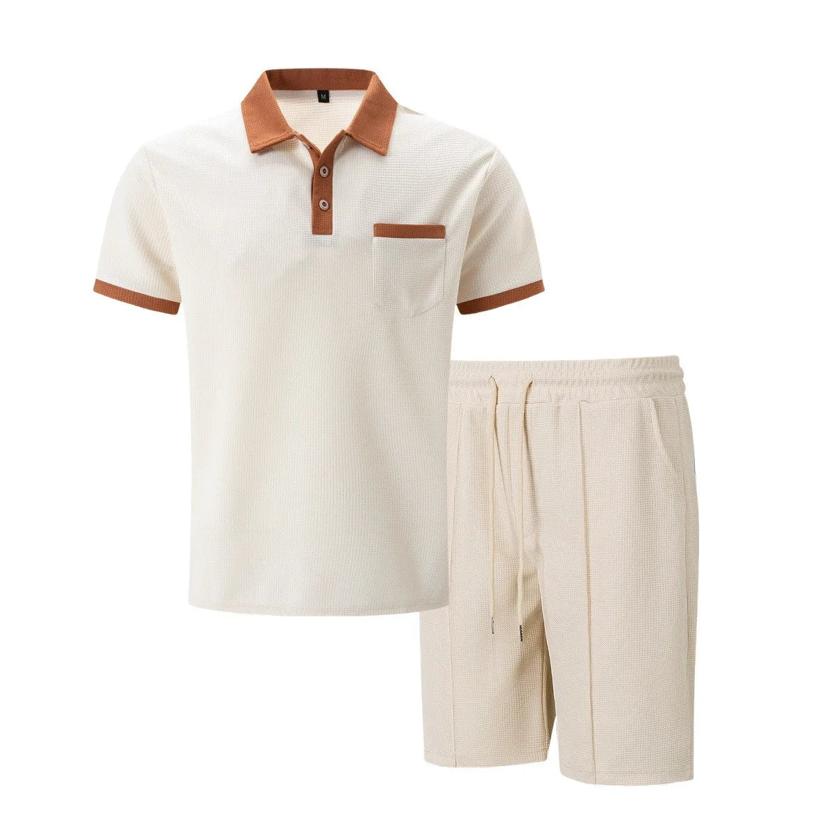 Męski Elegancki Zestaw Polo