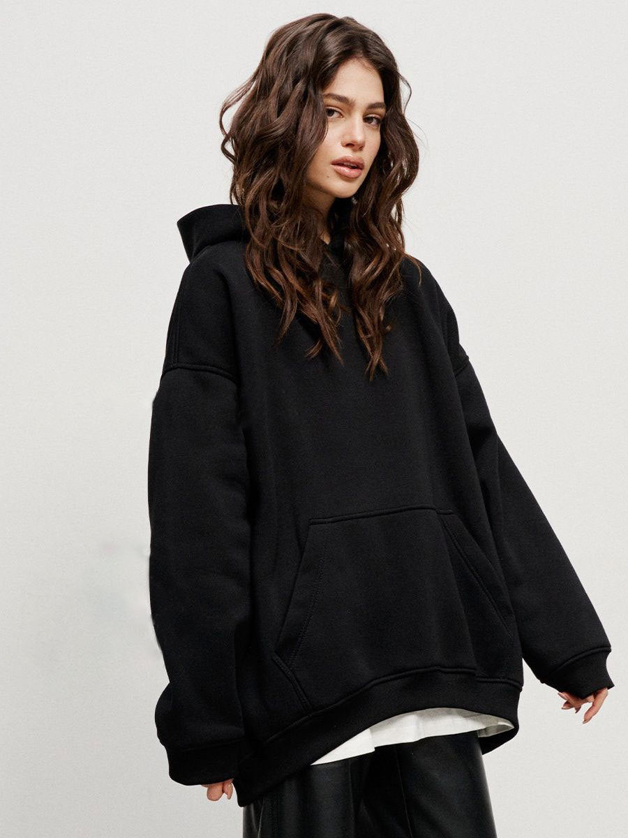 Elisa | Cómoda sudadera oversize con bolsillo delantero - ideal para otoño/invierno