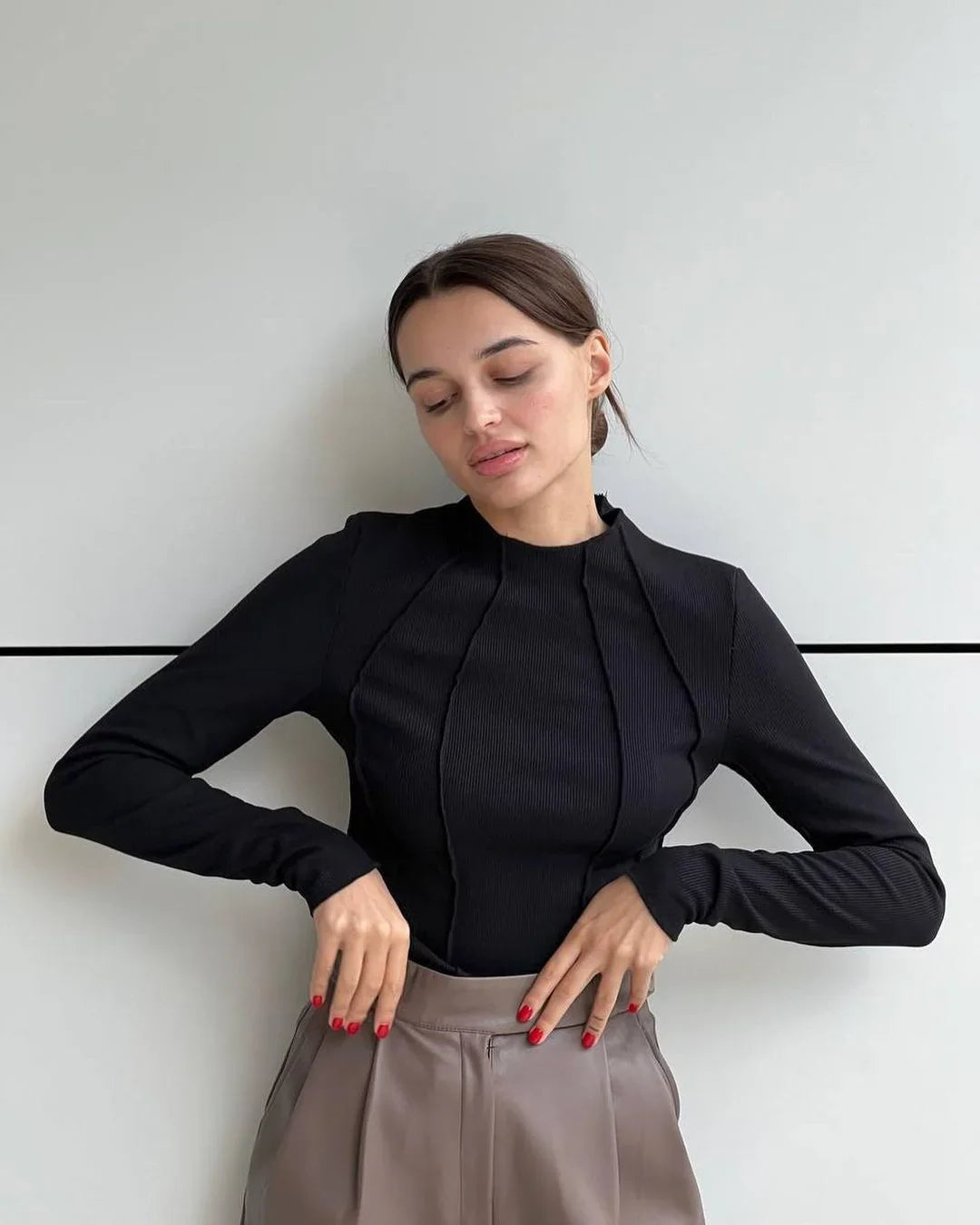 Kristine - top casual soft trendy